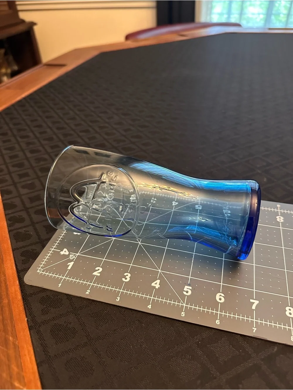 McDonald's Blue Collector Glass 1961 Era